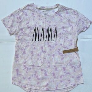 Rae Dunn MAMA Shirt Tie Dye NWT Size S